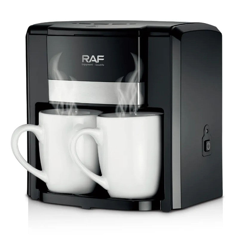 Mini 2 Cups 0.5 Quarts Hot Plate Drip Electric Coffee Maker