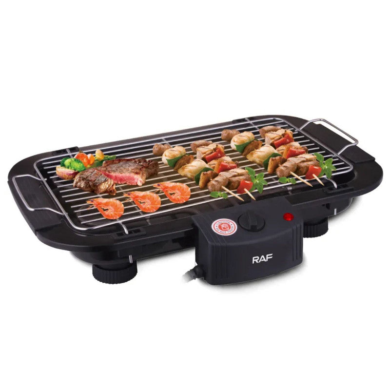 Electric Smokeless Indoor Grill, Electric Grill Non-Stick Cooking