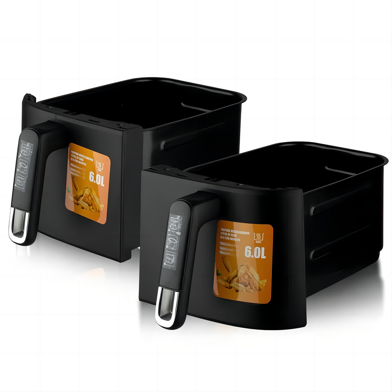 Professional Digital Air Fryer Cooker Dual Baskets Digital Air Fryers – RAF  Appliances