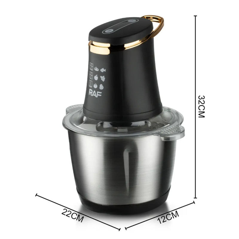 meat bowl chopper stainless steel electric food chopper vegetable